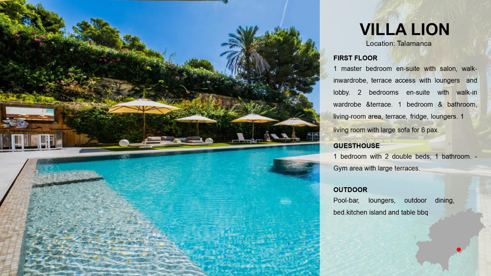 Luxury Mansion, Excellent Ferienhaus Ibiza-Stadt